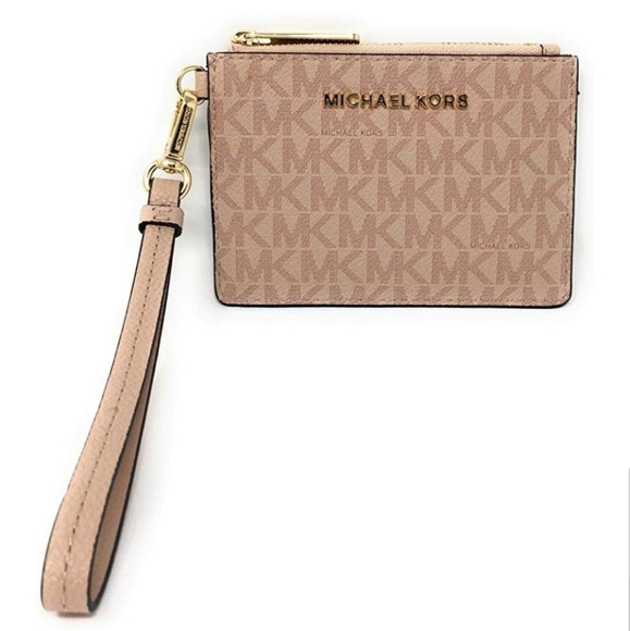 Michael Kors Handbags - Michael Kors Coin Purse Wristlet Pink